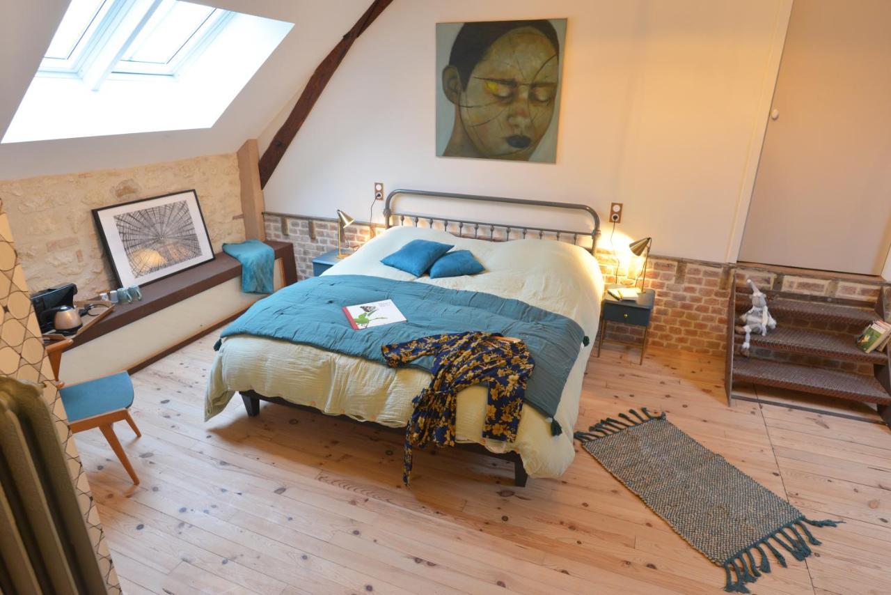 L'Artelier Dans Ma Cour Bed and Breakfast Hermonville Eksteriør billede