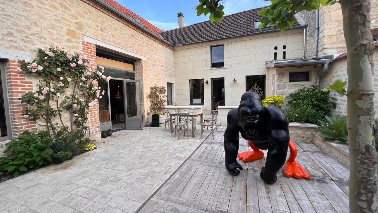 L'Artelier Dans Ma Cour Bed and Breakfast Hermonville Eksteriør billede